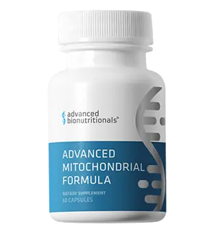 Single bottle of Advanced Mitochondrial Formula supplement
